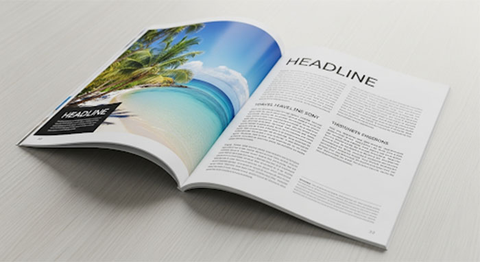 Brochure in offset