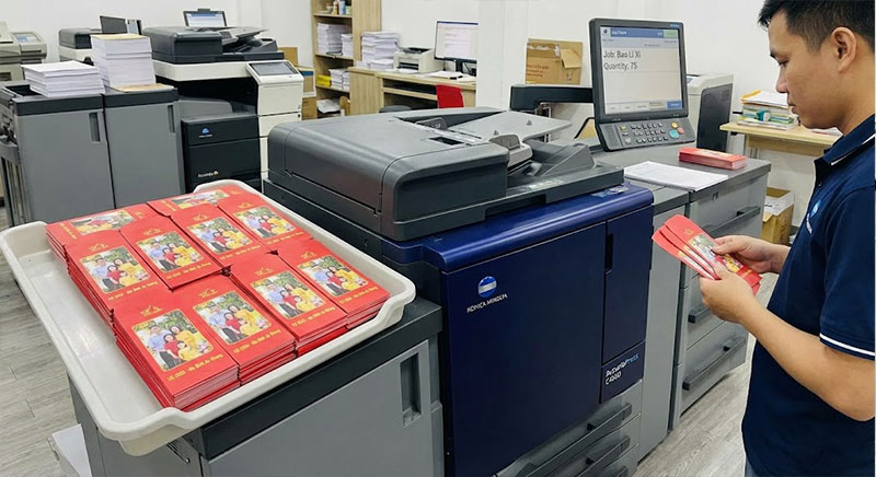 In kỹ thuật số bao lì xì - in ấn dp