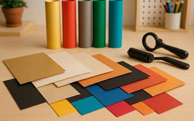 Các loại giấy mỹ thuật in bao lì xì