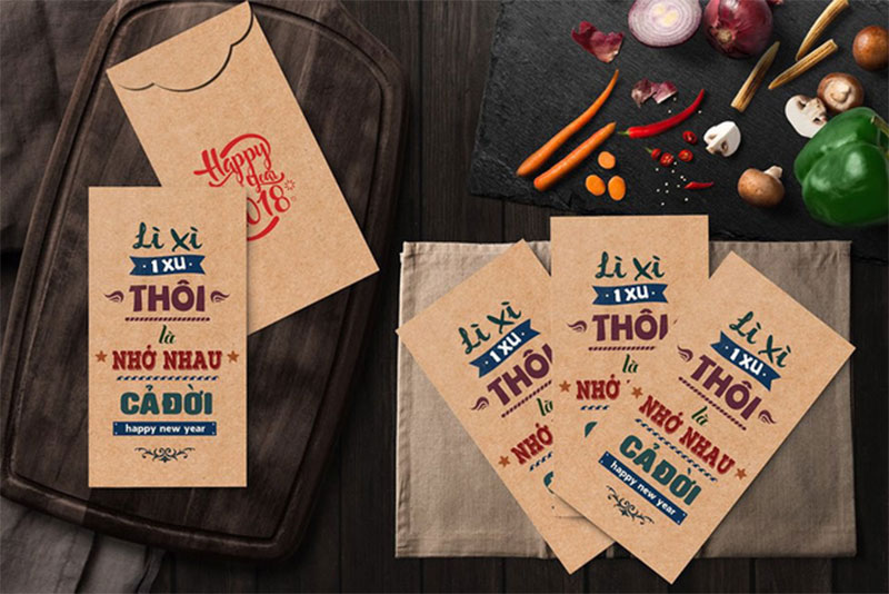 in bao lì xì số lượng ít - in ấn DB