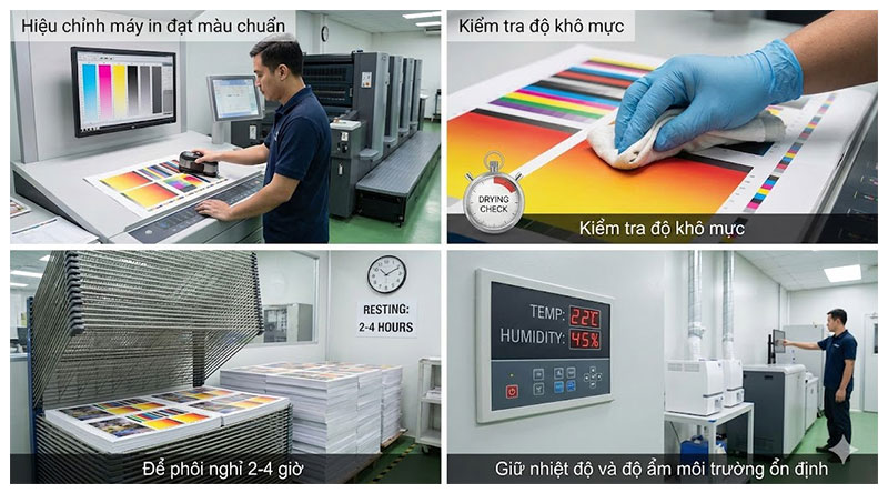 Thực hiện in ấn - in ấn DP