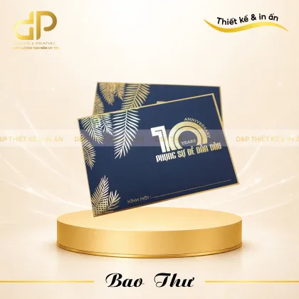 In bao thư thiết kế đặc biệt - mẫu 1