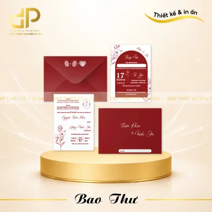 In bao thư thiết kế đặc biệt - mẫu 2