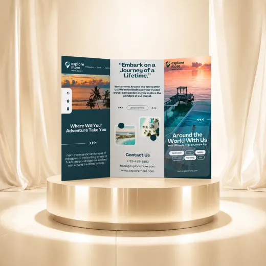 In brochure D&P
