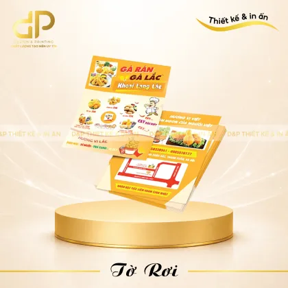 In tờ rơi khuyến mãi - mẫu 2