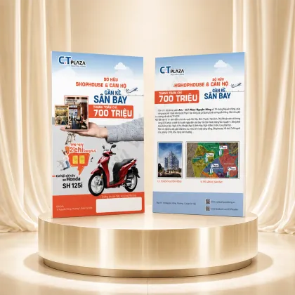 In tờ rơi khuyến mãi — in bao bì giấy cao cấp tại D&P, Quận 6 (Phú Lâm), TP.HCM