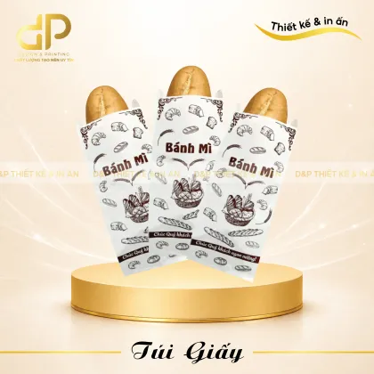 In túi giấy ép kim - mẫu 3