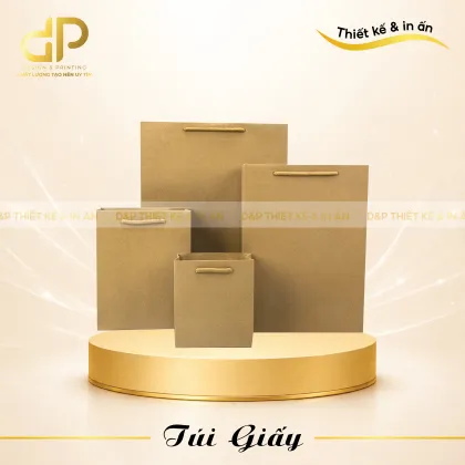 In túi giấy xi măng (Kraft) - mẫu 1