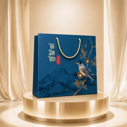 In túi giấy yến sào - mẫu 1