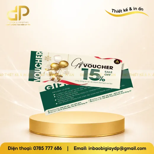 In voucher quà tặng