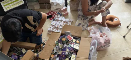 Hoàn thiện và đóng gói bộ card game in tại xưởng D&P — Quận 6, TP.HCM