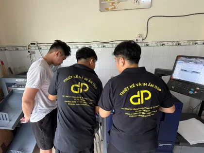 Hậu trường xưởng in D&P: một ngày ra đơn ở Quận 6
