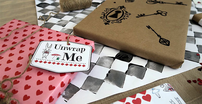 in túi giấy đựng quà handmade