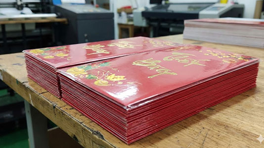 In bao lì xì cán màng - in ấn dp