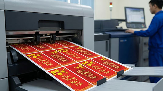 In kỹ thuật số bao lì xì - in ấn dp