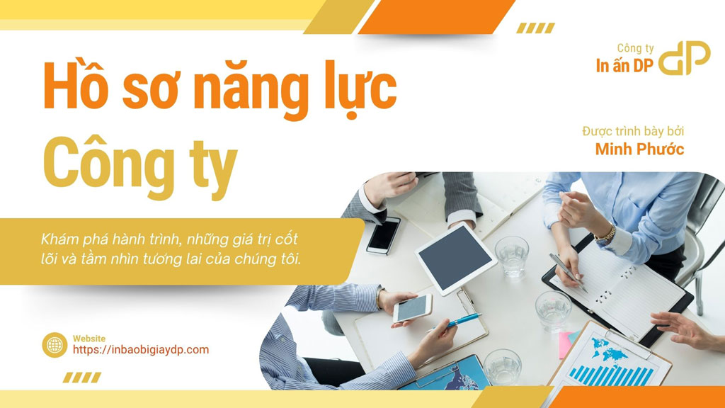 Hồ sơ năng lực công ty